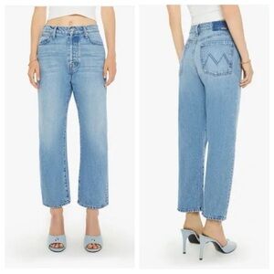 MOTHER SUPERIOR Jeans The Ditcher Crop in Leap At The Chance, 27